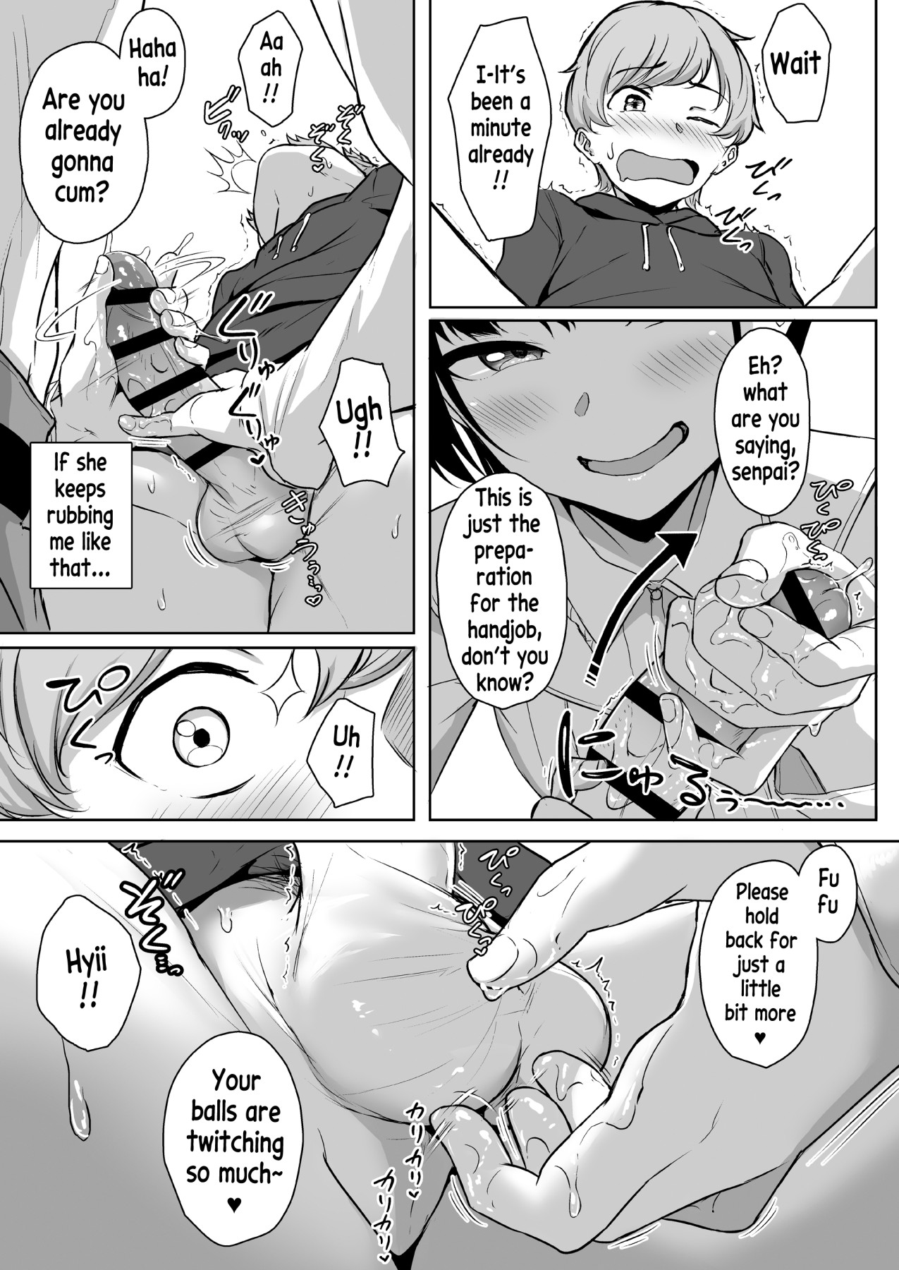 Hentai Manga Comic-Sweet & Sour ~Loving Handjob From My Younger Girlfriend~-Read-15